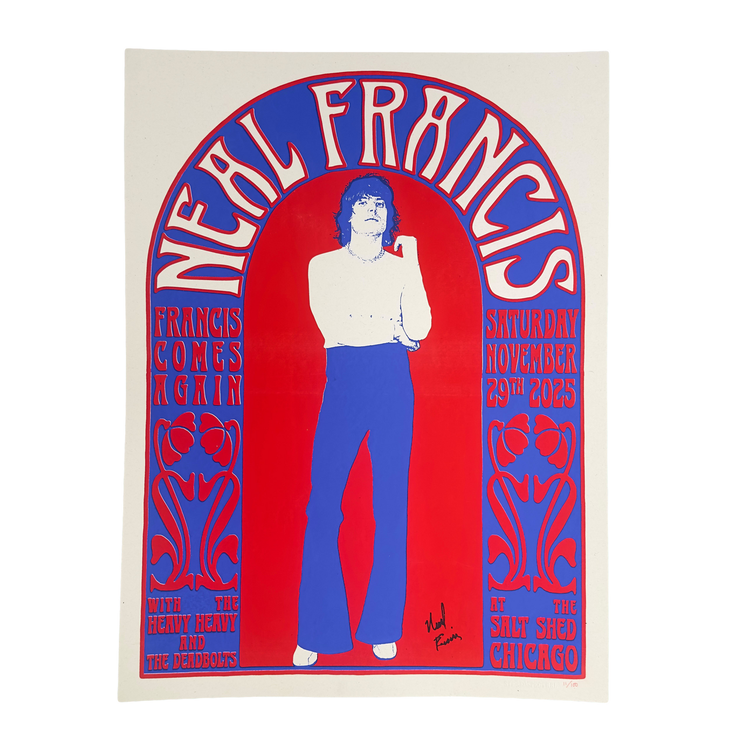 POSTER - FRANCIS COMES AGAIN AT SALT SHED 11.29.25