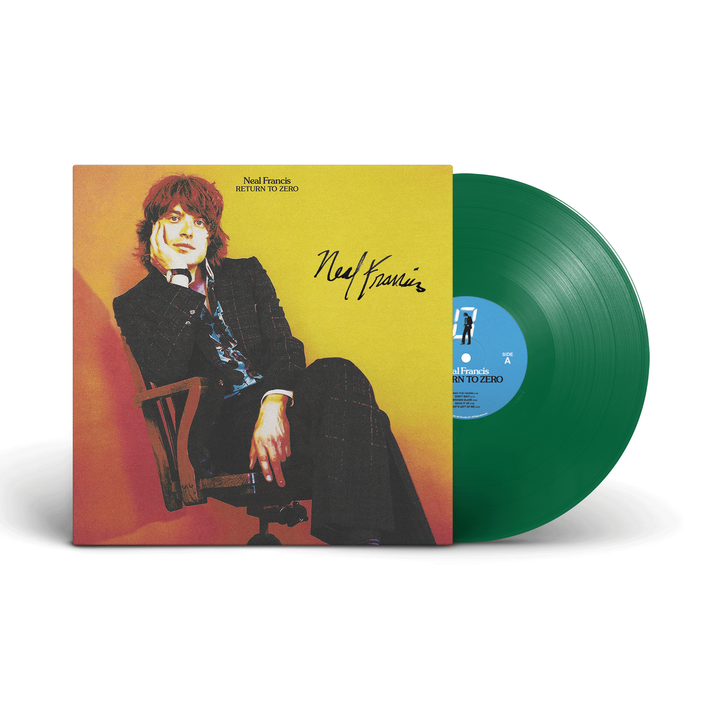 RETURN TO ZERO VINYL FOREST GREEN - SIGNED