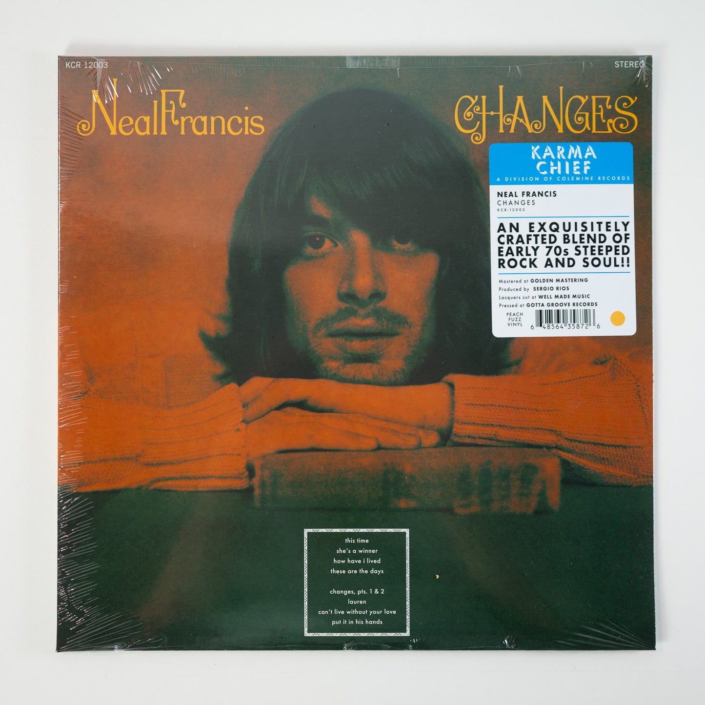 CHANGES PEACH FUZZ VINYL