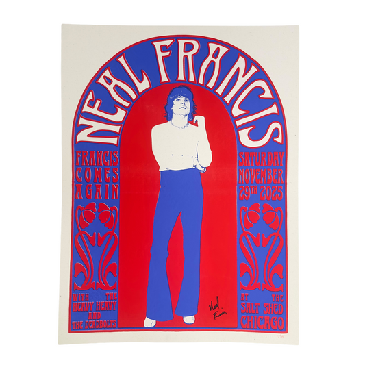 POSTER - FRANCIS COMES AGAIN AT SALT SHED  11.29.25