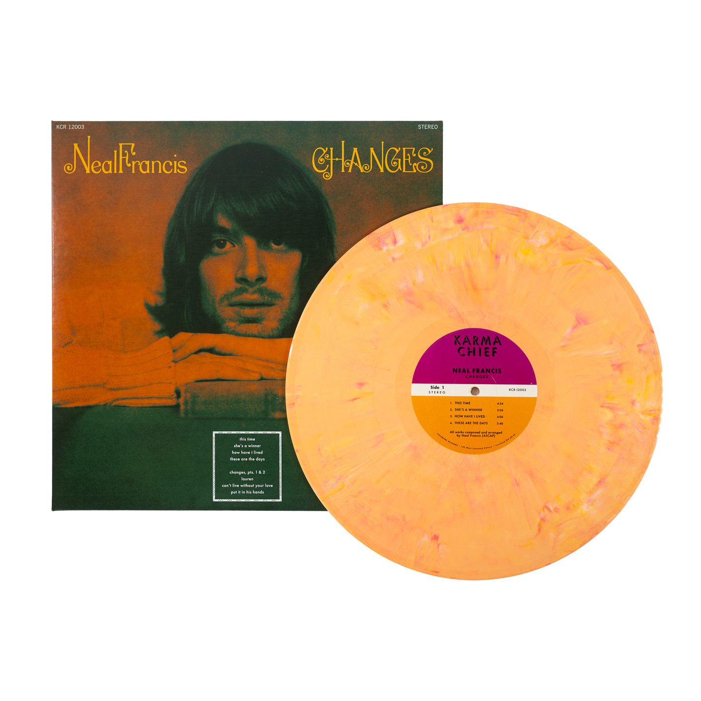 CHANGES PEACH FUZZ VINYL
