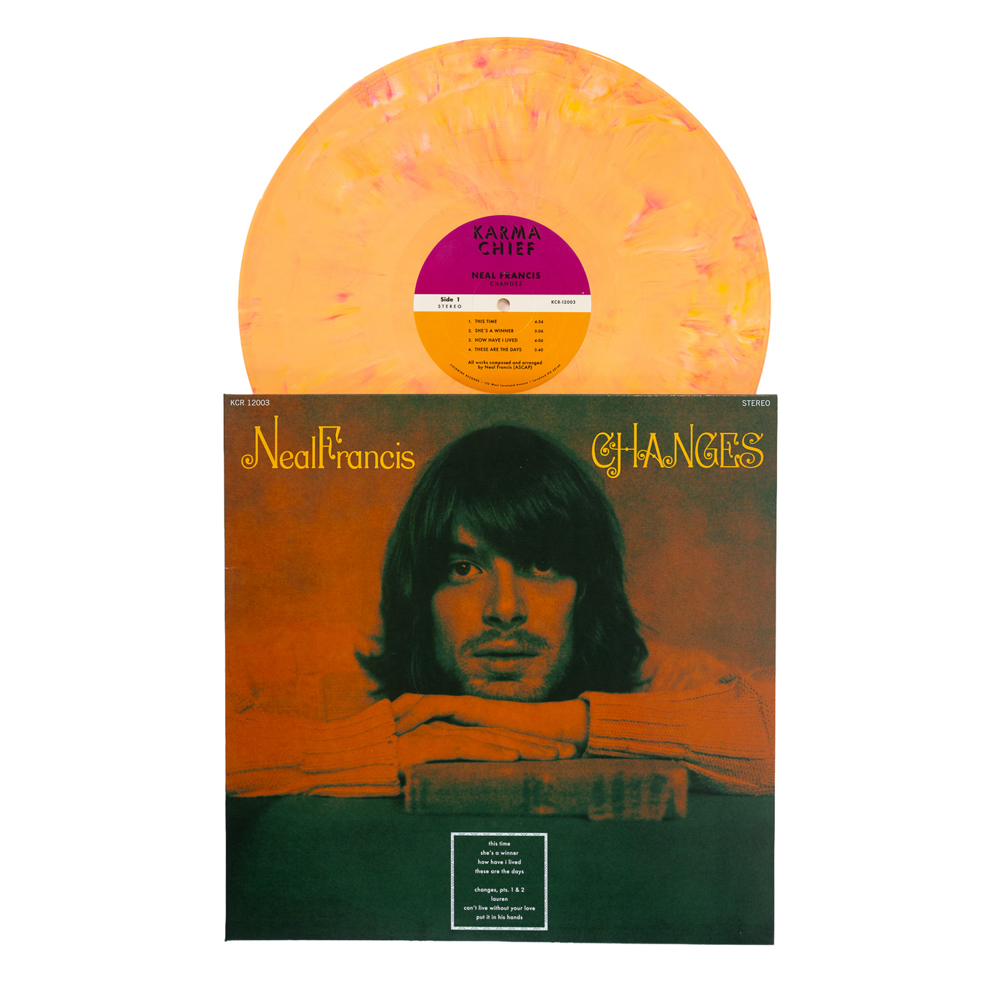 CHANGES PEACH FUZZ VINYL